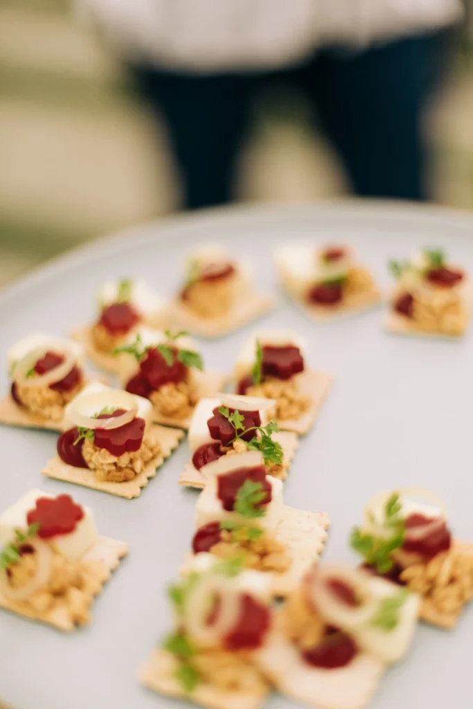 Event dining table detail